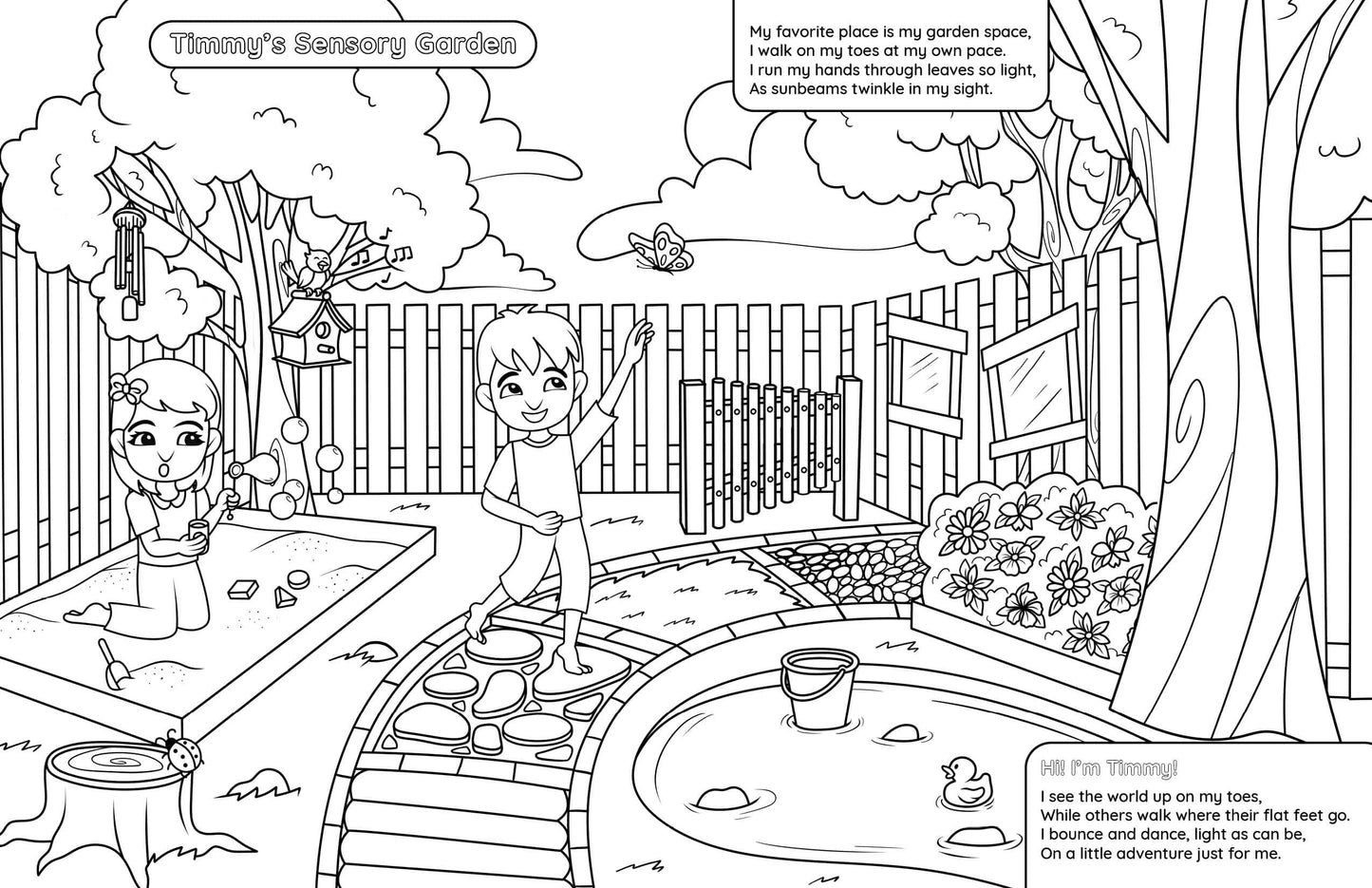Uniquely You | A Coloring Book for Every Child