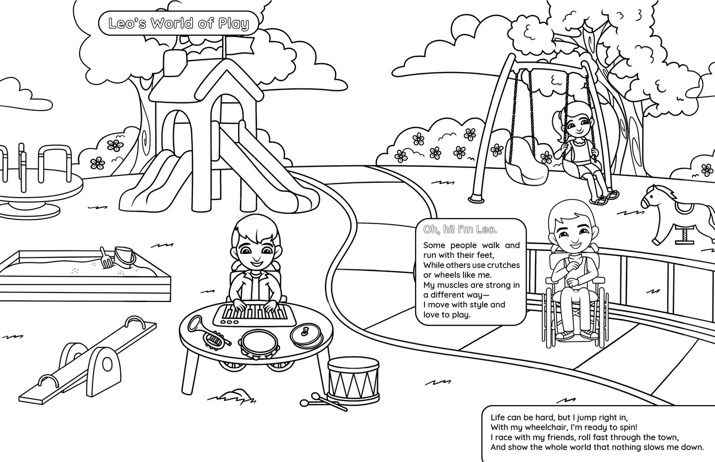 Uniquely You | A Coloring Book for Every Child
