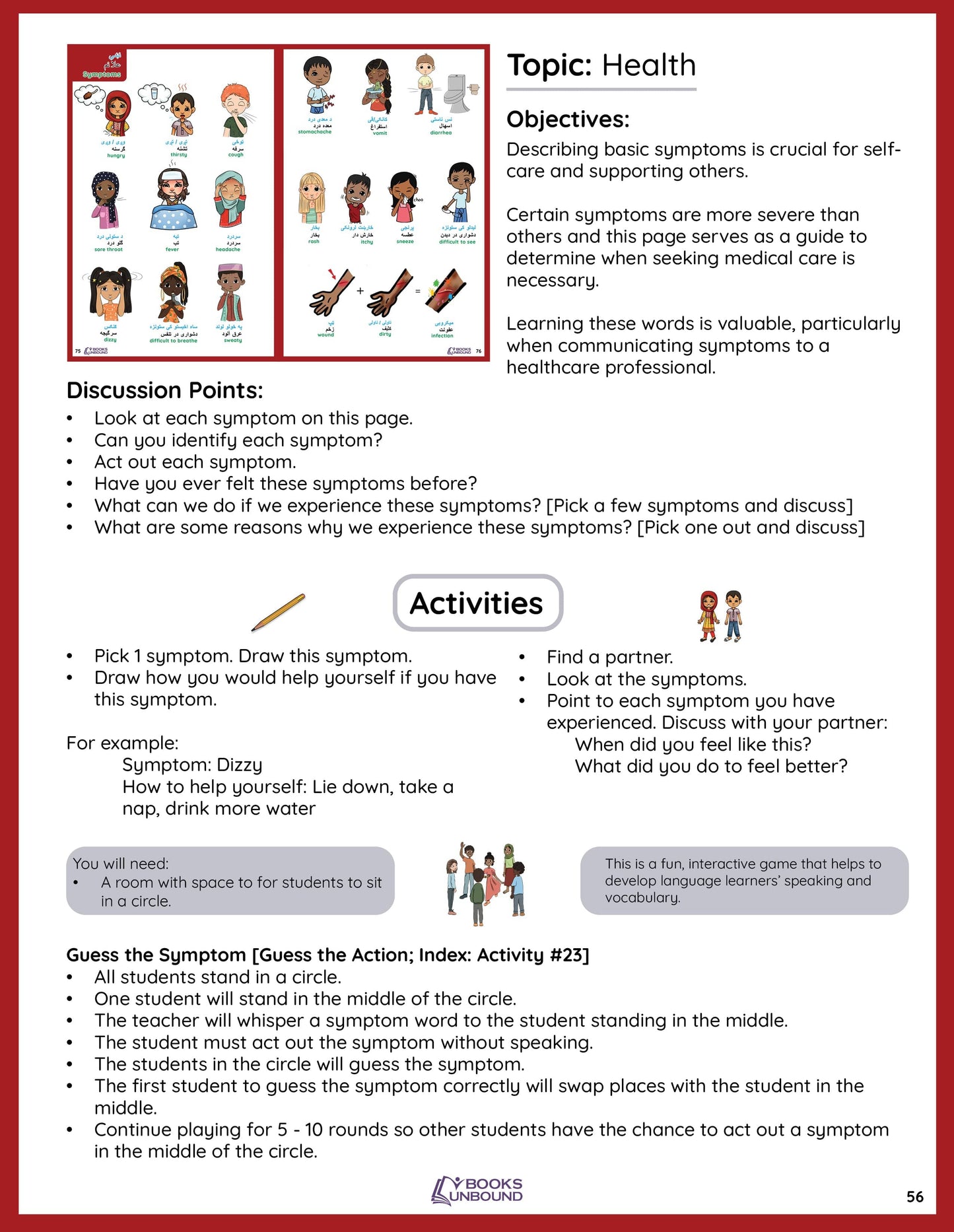 Teacher Guide | My Picture Dictionary: Afghan Version (2023)