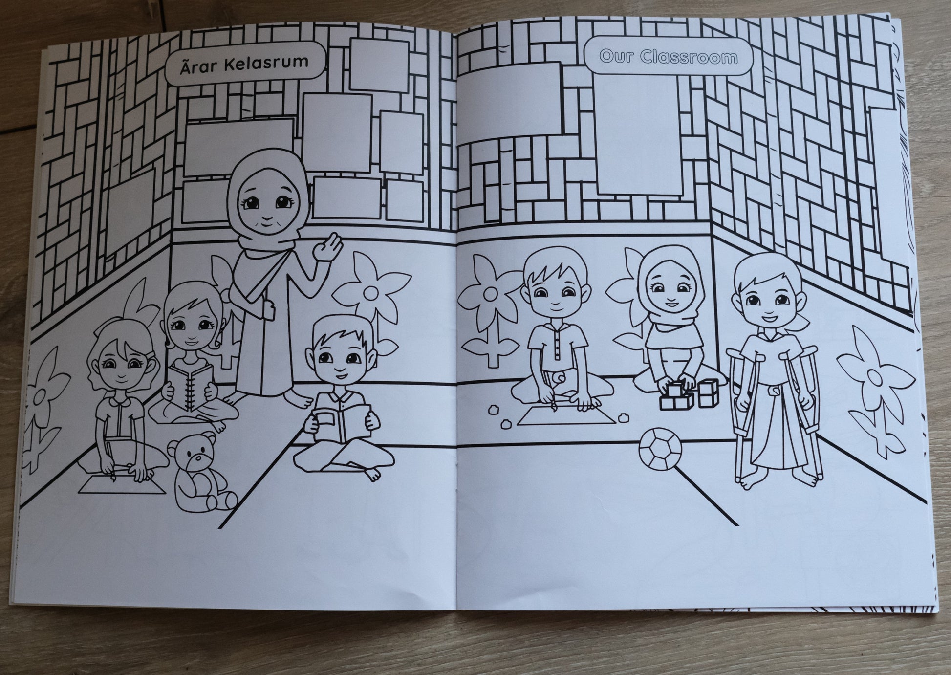 Books Unbound Coloring Book My Coloring Book | Rohingya: Places