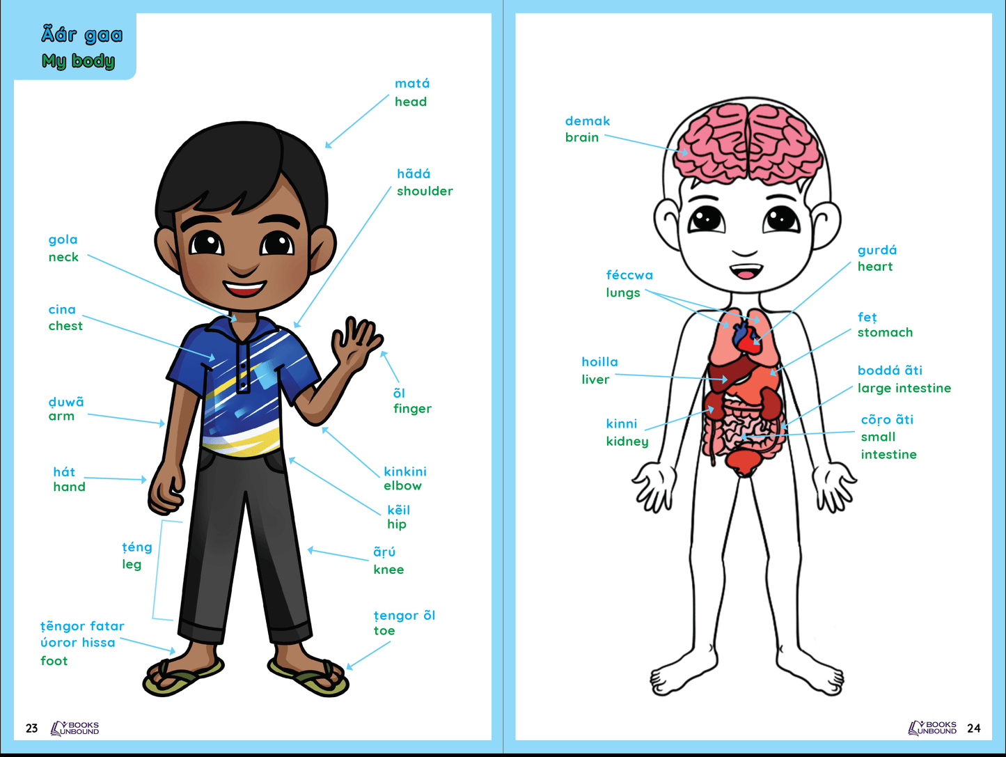 My Picture Dictionary | Rohingya Version: USA