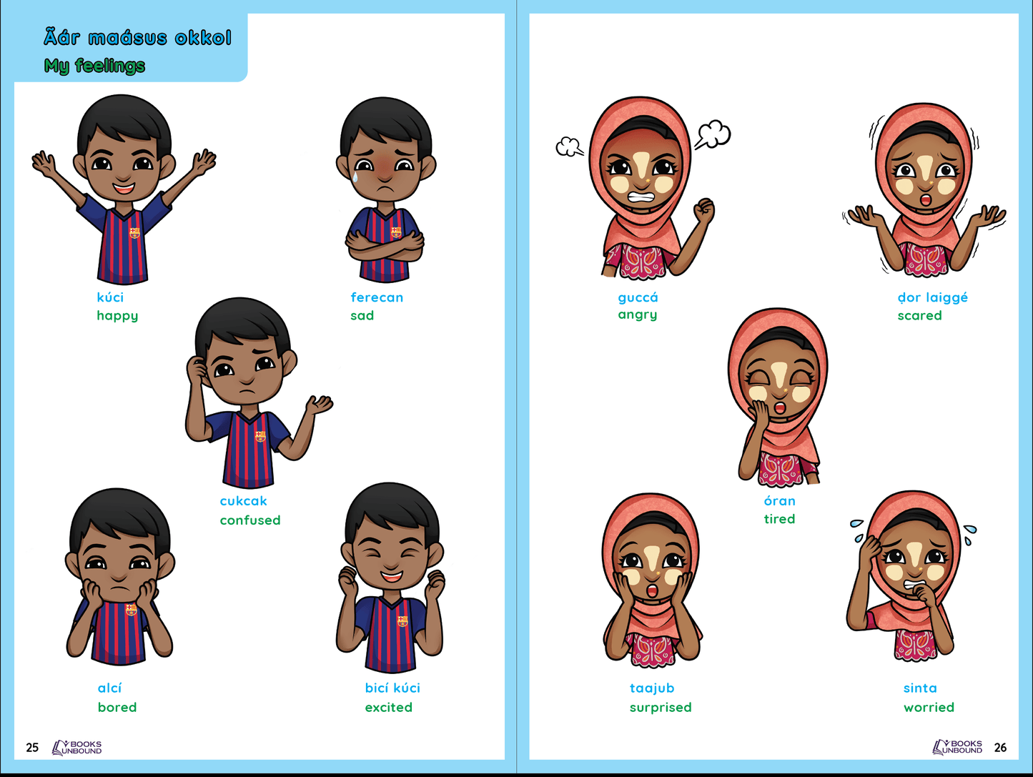 My Picture Dictionary | Rohingya Version: USA
