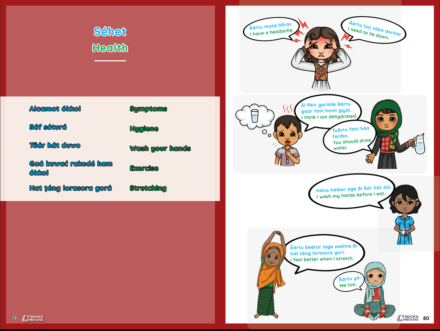 My Picture Dictionary | Rohingya Version: USA