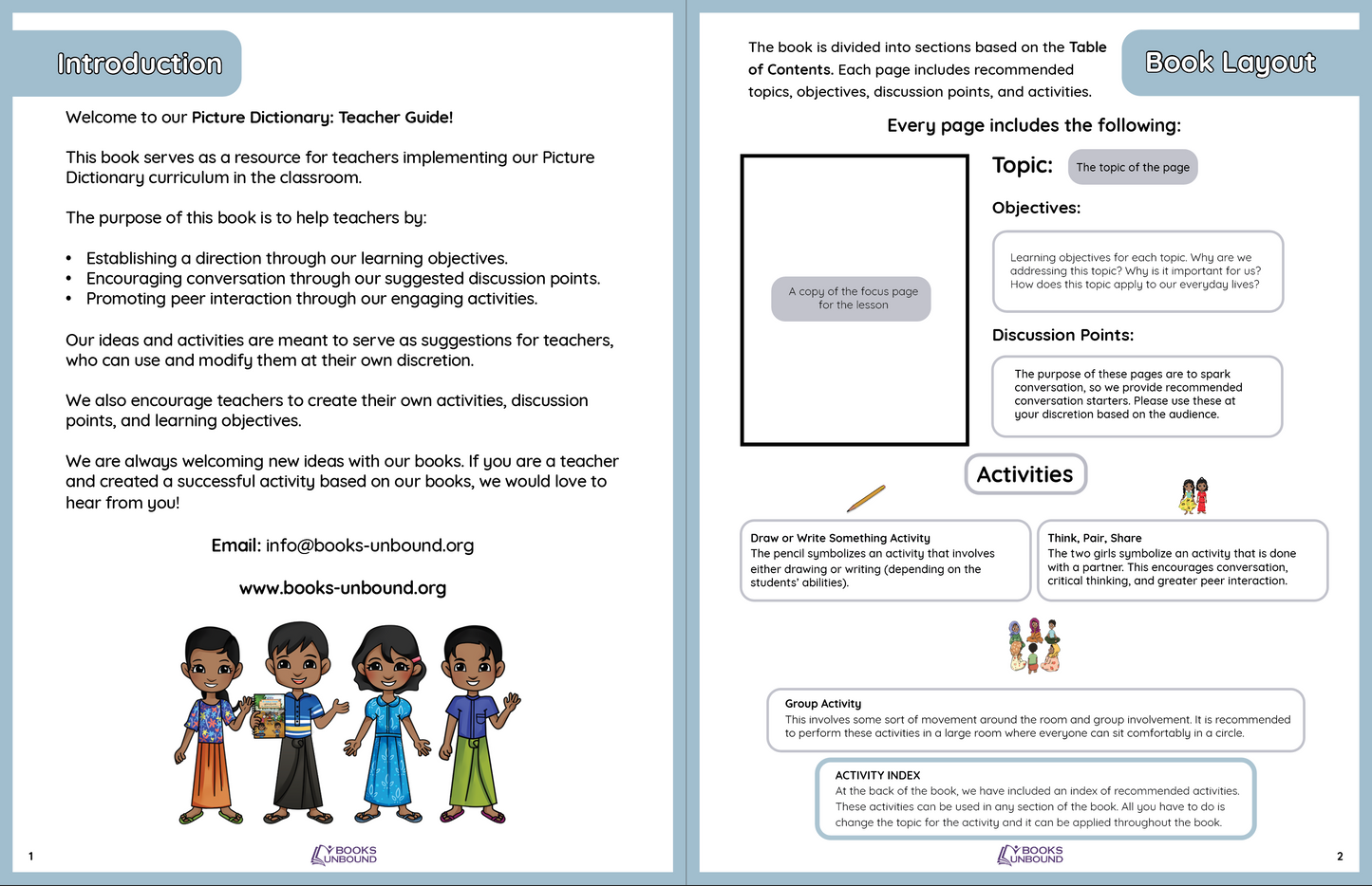 Teacher Guide | My Picture Dictionary: Rohingya Version (USA)