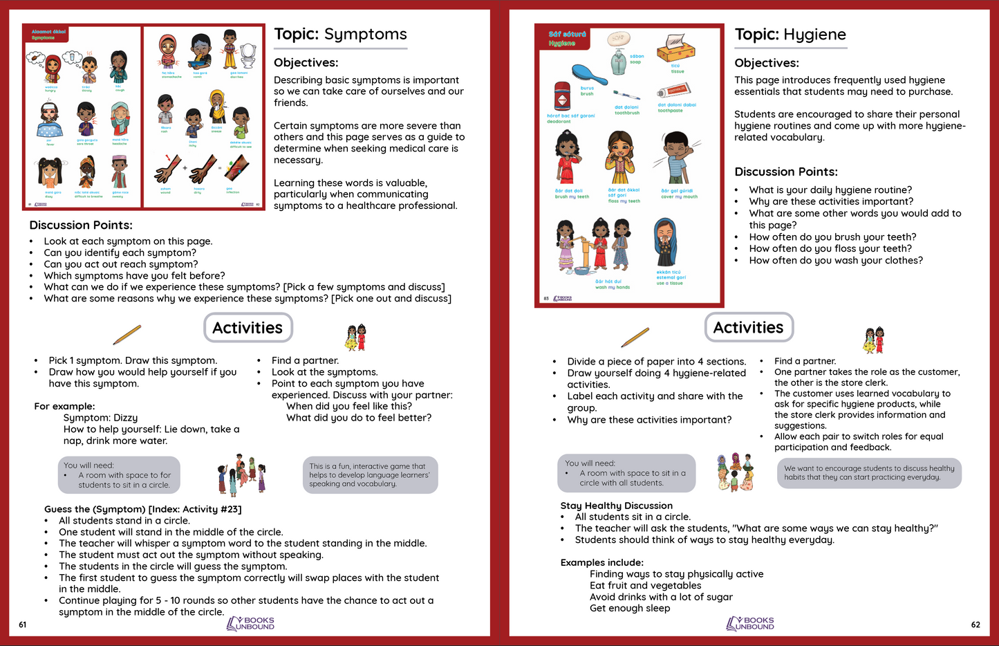 Teacher Guide | My Picture Dictionary: Rohingya Version (USA)