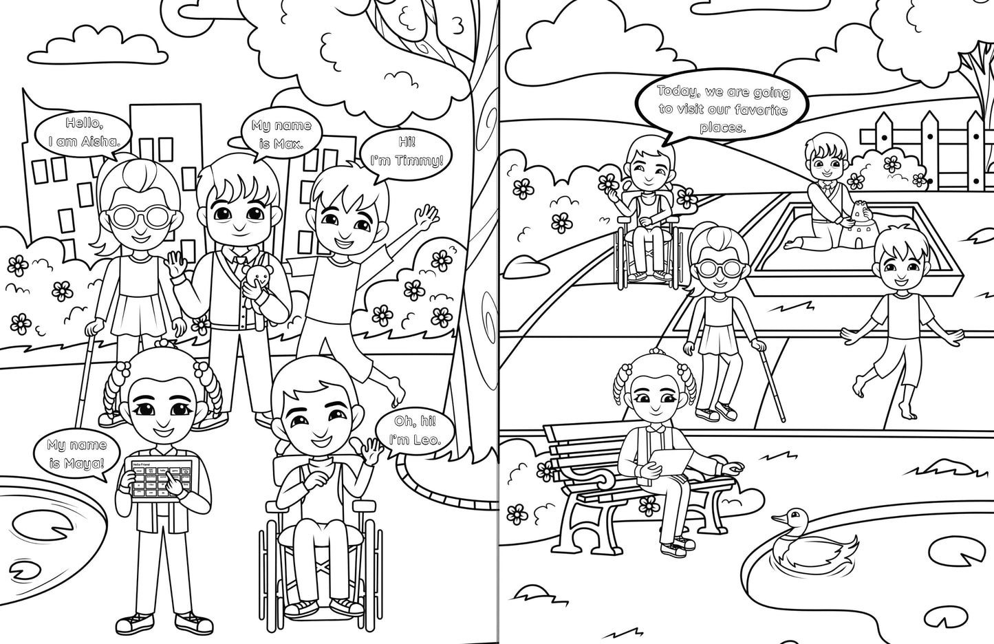 Uniquely You | A Coloring Book for Every Child