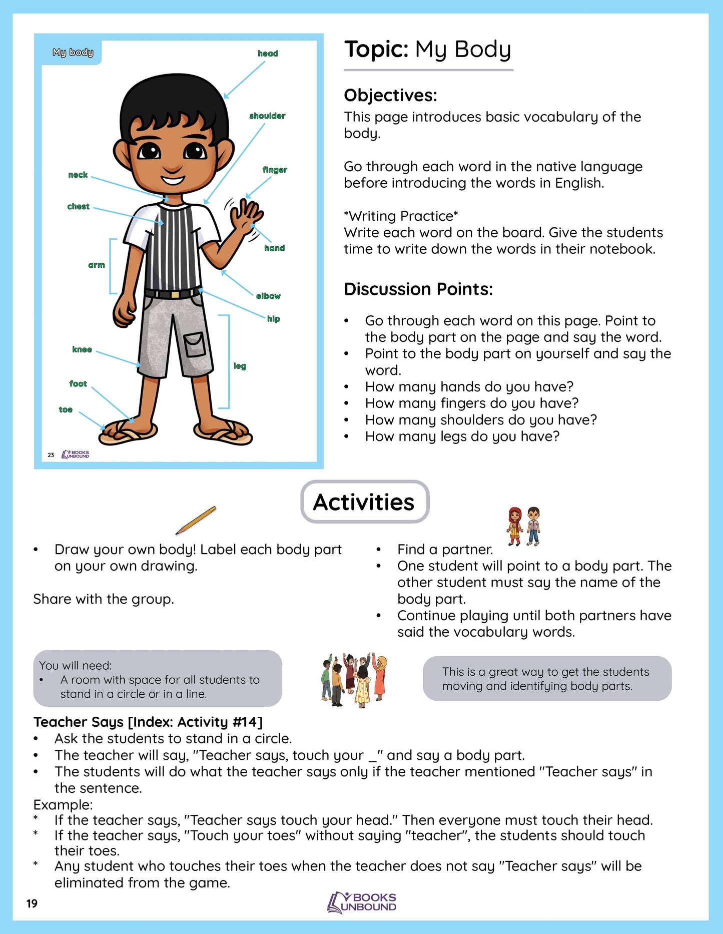 Teacher Guide | My Picture Dictionary