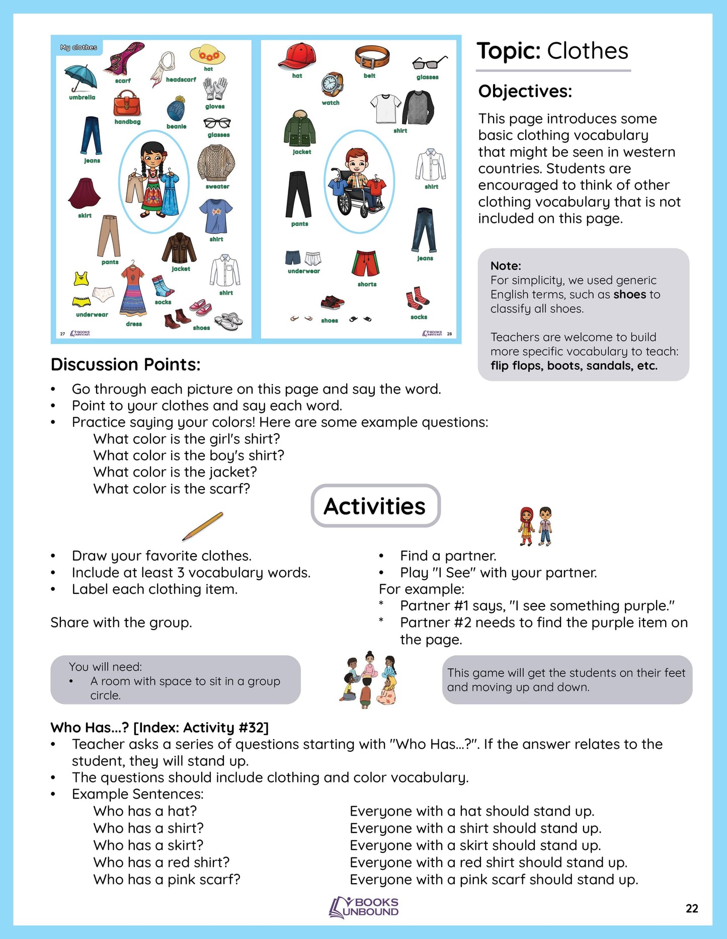 Teacher Guide | My Picture Dictionary