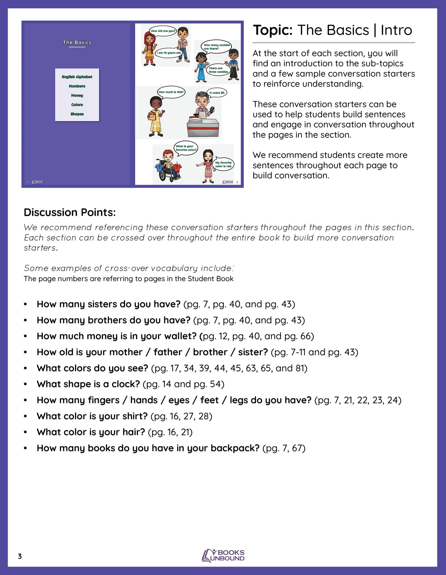 Teacher Guide | My Picture Dictionary