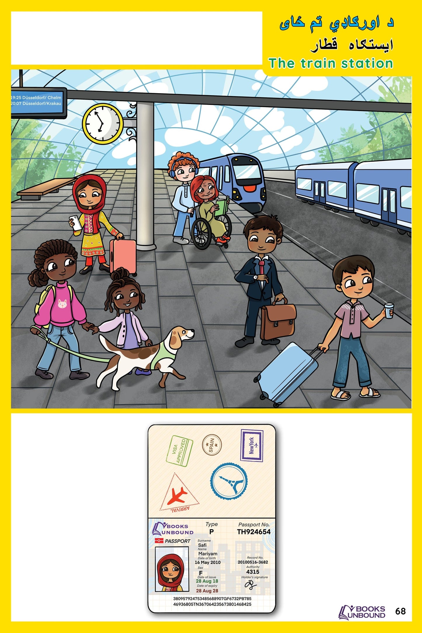 My Picture Dictionary | Afghan Version: Outside the USA