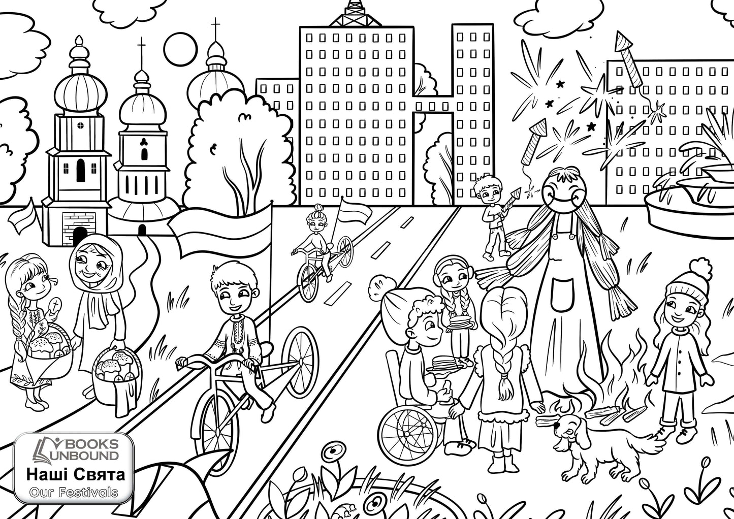 Coloring Page: Our Festivals