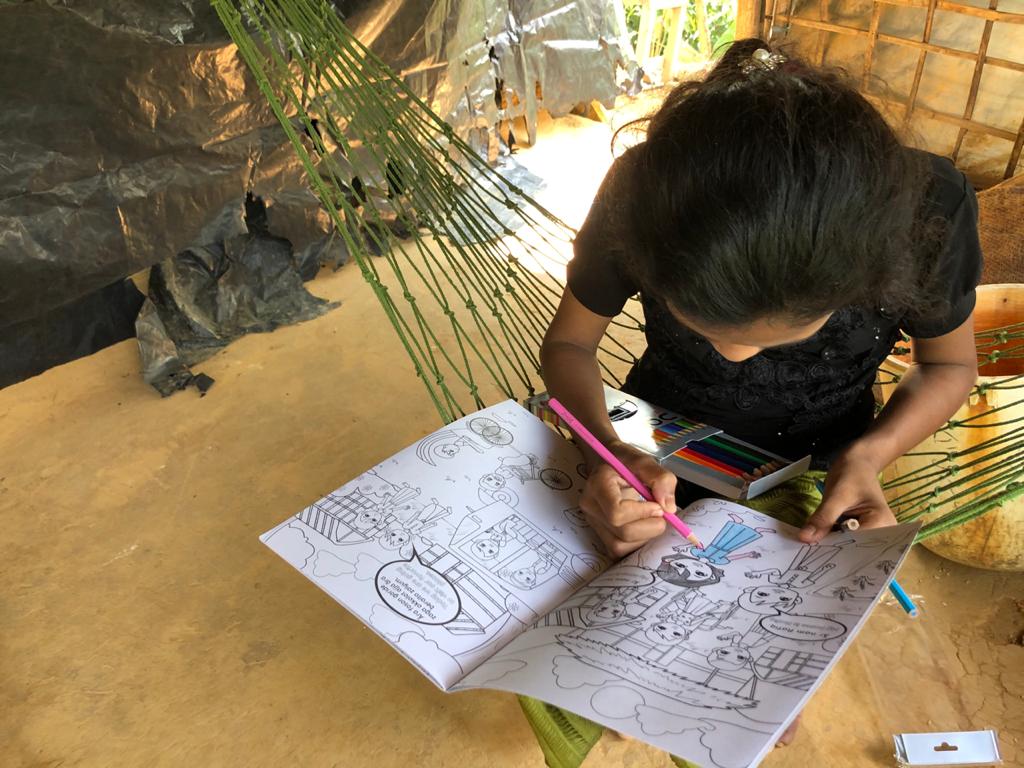 My Coloring Book | Rohingya: Places