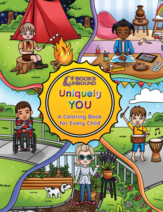 Uniquely You | A Coloring Book for Every Child