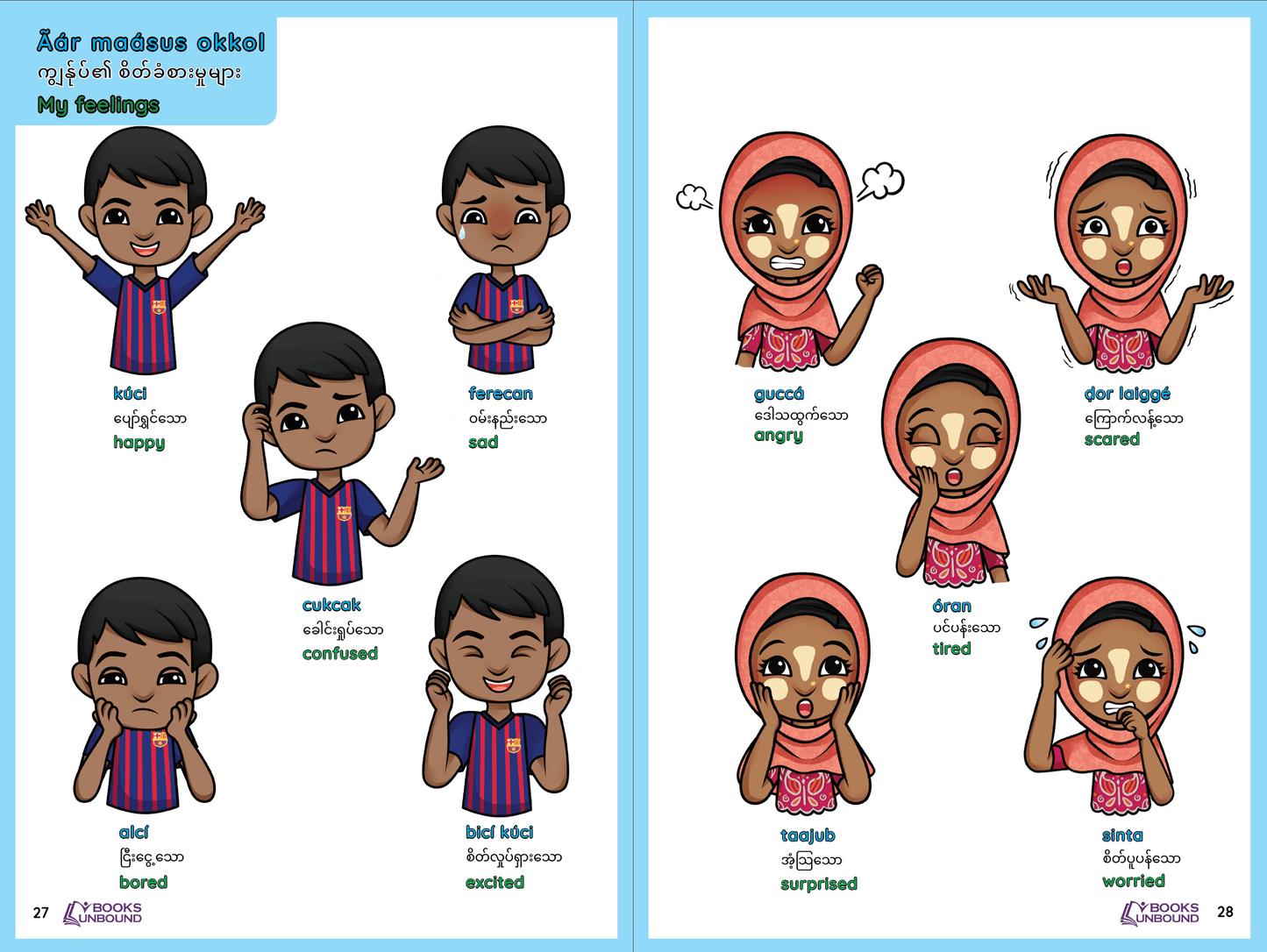 My Picture Dictionary | Rohingya Version: Asia