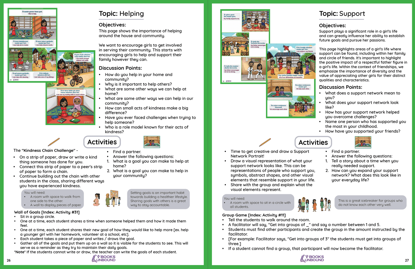 Teacher Guide | For the Girls: Rohingya Version